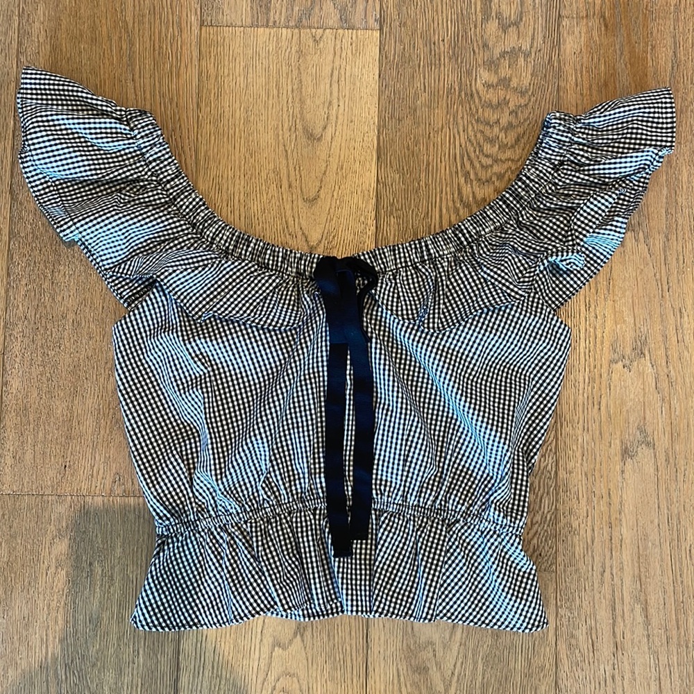 Zara off the shoulder top